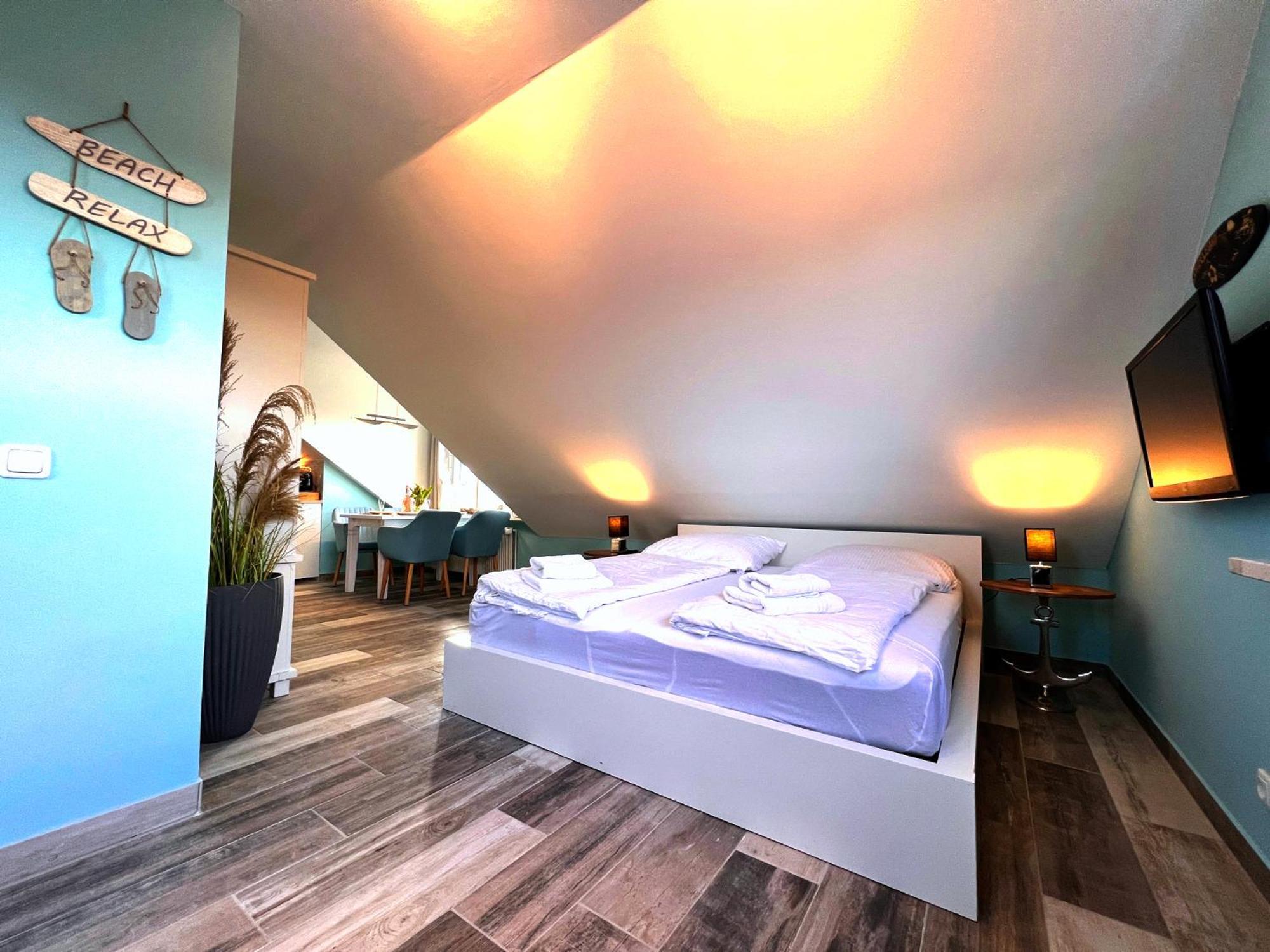 Sanibel Island -By Mila Ferienarpartments- Buesum Zentrum Eigener Parkplatz 外观 照片